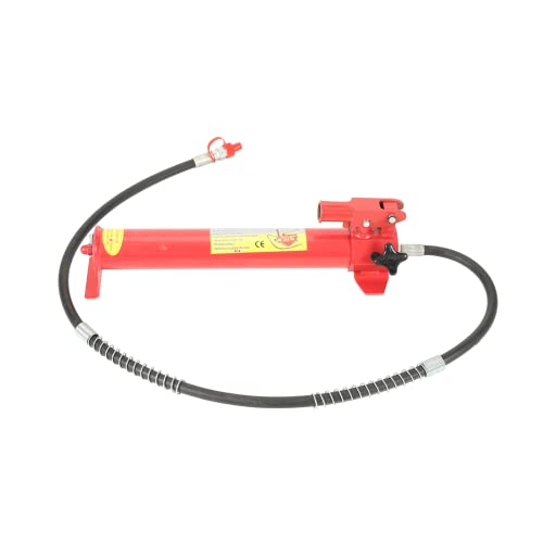 TYFYB 10 Ton Porta Power Kit - 2M(78.7 inch) Oil Hose Hydraulic Car Jack Ram for Loadhandler Truck Bed Unloader Farm and Hydraulic Equipment Construction - Red, CY3058